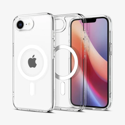 Afbeelding van Spigen Ultra Hybrid iPhone 16E Hoes Clear Wit