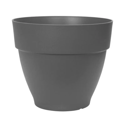Afbeelding van Vibia campana rond 47 bloempot antraciet buiten dia. x h 40 cm elho