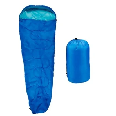 Afbeelding van Camp Active Mummy Slaapzak Zomerslaapzak voor 5C tot 10C 210 x 80 cm Blauw