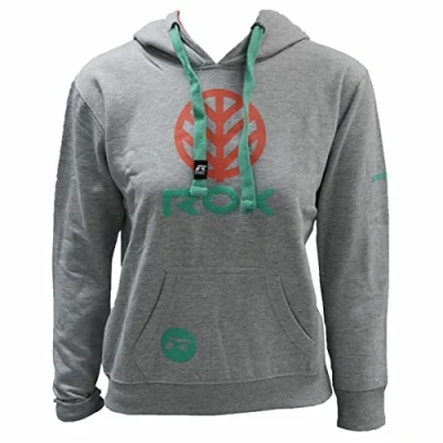 Afbeelding van Sweatshirt met Capuchon voor Meisjes Rox R Cosmos Grijs Maat 10 Jaar