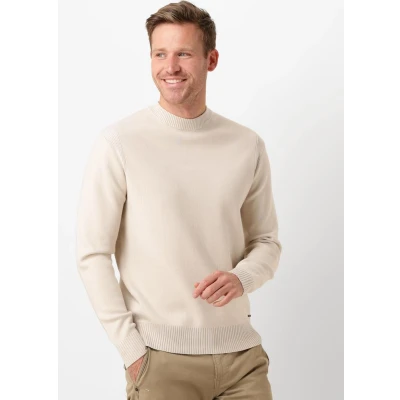 Afbeelding van Dstrezzed Mock Neck Trui Fell Gebroken wit XXL