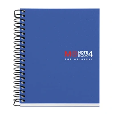 Afbeelding van Miquelrius Mini 4 onderwerp spiraal notitieboek, blauw, grafiek/quad pagina&#039;s (3,5 &quot;x 4&quot;)