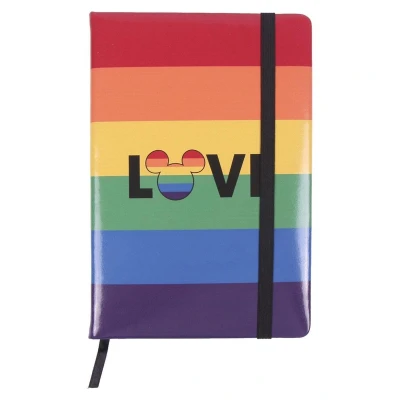 Afbeelding van Disney Pride A5 notitieboek notebook mickey mouse