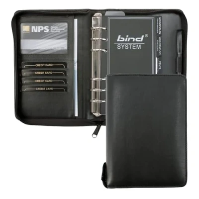 Afbeelding van Bind Systeemplanner 10100 A6 zwart