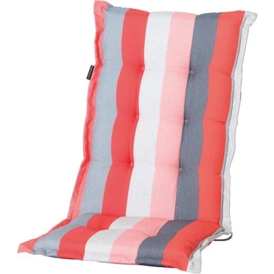 Afbeelding van Madison Tuinstoelkussen Mona laag 106x45 cm Victoria tomato