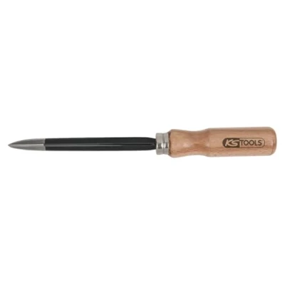 Afbeelding van KS Tools, Raspen + Vijlen, Holle driehoekige schraper, 320mm (32 mm)