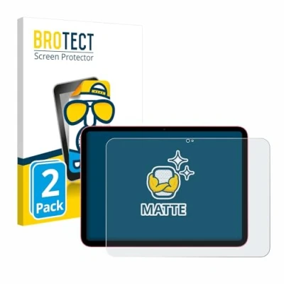Afbeelding van BROTECT Screenprotector voor Apple iPad 10.9&quot; 2022 (10. Gen.) Folie Beschermfolie matte (2 Stuks)