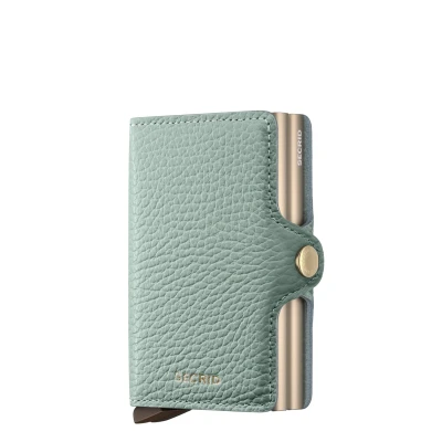 Afbeelding van Secrid Twinwallet Pebble Sea Green Gratis graveren