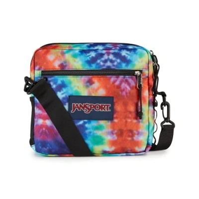 Afbeelding van JANSPORT Unisex&#039;s Centrale Adaptieve Accessoiretas, Rood/Multi Hippie Dagen, 6L US, Dagen