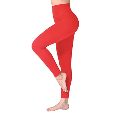 Afbeelding van SINOPHANT Legging met Hoge Taille Voor Vrouwen Boterachtig Zacht Niet Transparante Buikcontrole, Plus maat Workout Gym Yoga Rekbare Broek