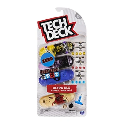 Afbeelding van Tech Deck Ultra Dlx Fingerboards 4 Pack Assorti