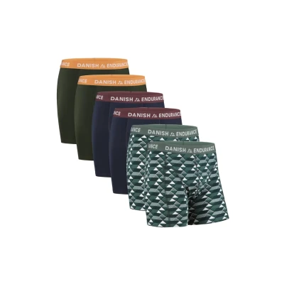 Afbeelding van Danish Endurance Classic 6 PACK Onderbroeken, Heren, Maat: 3XL, Multicolor