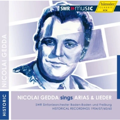 Afbeelding van Gedda,N;Werba,E;Singer,W;SWR Sinfon Nicolai Gedda Sings Arias &amp; Lieder (CD)