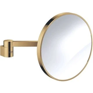 Afbeelding van Grohe selection make up scheerspiegel 7x vergroot metaal glas cool sunrise 41077gl0