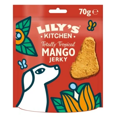 Afbeelding van Gezonde Hondensnacks Lily&#039;s Kitchen Dog Adult Totally Tropical Mango Jerky
