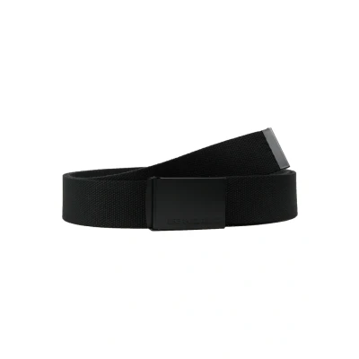 Afbeelding van Urban Classics Basic Canvas riem Zwart