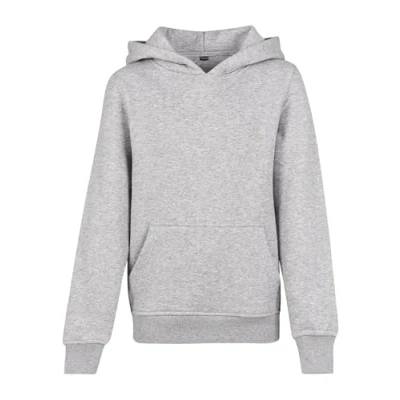 Afbeelding van Build Your Brand Sweatshirt met capuchon voor jongens, heidegrijs, 134/140 cm