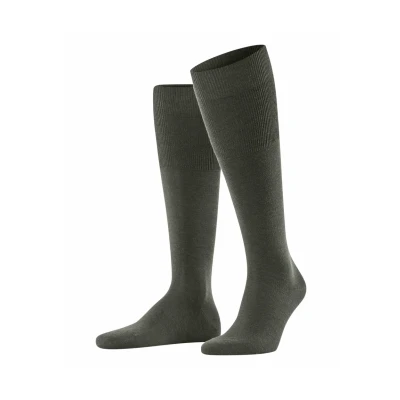 Afbeelding van Falke Airport KH Kniekousen, Heren, Maat: 43/44, Green mel