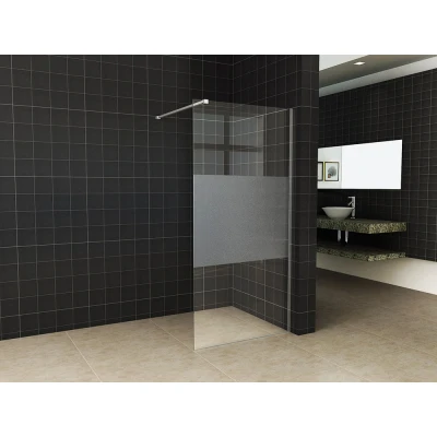 Afbeelding van Wiesbaden Slim glasplaat ged.matglas 800x2000 8mm nano