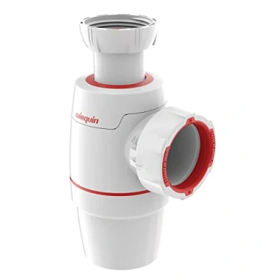 Afbeelding van Wirquin 30722140 Neo wastafelsifon wit