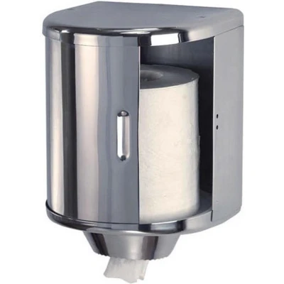 Afbeelding van Mediclinics poetsroldispenser DT0303C RVS hoogglans