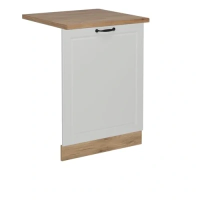 Afbeelding van Vicco R LineVoorpaneel vaatwasser 60 cm , WB Eik Wit Landhuis