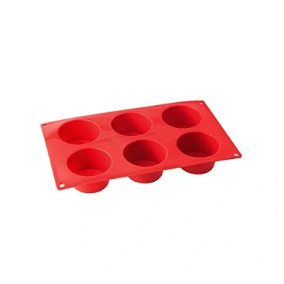 Afbeelding van Dr. Oetker Muffin bakvorm (6 muffins) Siliconen