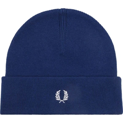 Afbeelding van Fred Perry Muts Wol Royal Blauw Heren Suitable Herenkleding