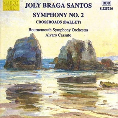 Afbeelding van Bournemouth Symphony Orchestra, Álvaro Cassuto Joly Braga Santos: No. 2 / Crossroads (Ballet) (CD)