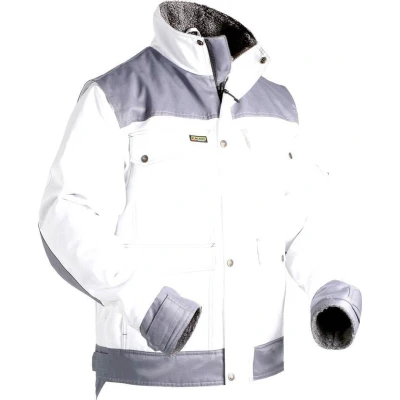 Afbeelding van Blaklader Winterjas Schilders 4865 WIT/GRIJS MT XL