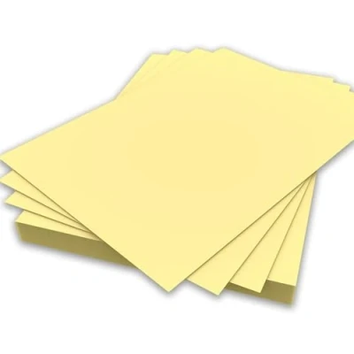Afbeelding van A5 Geel Kleur Papier 80gsm Vellen Dubbelzijdig Printer Kopieerapparaat Origami Flyers Tekenschool Kantoor Afdrukken 148mm x 210mm (A5 100 Vellen)