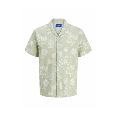 Afbeelding van Jack &amp; Jones Overhemd, Heren, Maat: Large, Celadon tint