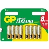 Afbeelding van GP AA Alkaline batterij Super 1,5V (8 stuks)