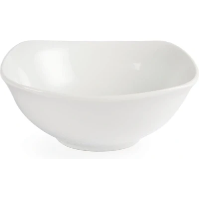 Afbeelding van Olympia Whiteware afgeronde vierkante schalen 18cm (12 stuks)