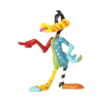 Afbeelding van Looney Tunes Door Romero Britto Daffy Duck beeldje