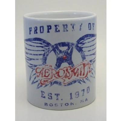 Afbeelding van Aerosmith Property Of Logo (Mok/Beker)