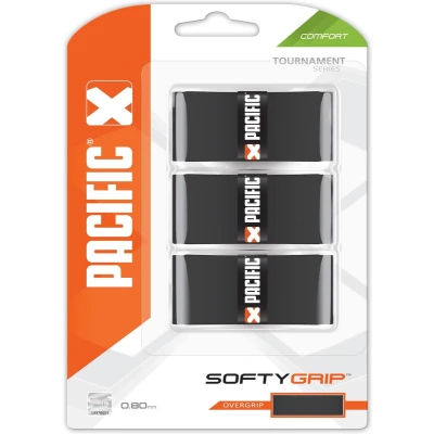 Afbeelding van Pacific Softy Overgrip Black Zwart Accessoires