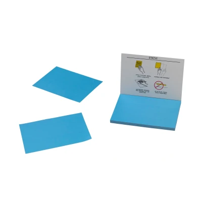 Afbeelding van Statische Brainstorm Notitieblokjes, blauw, (100 vel) 100x70 mm