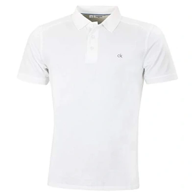 Afbeelding van Calvin Klein Campus poloshirt voor heren Wit XL