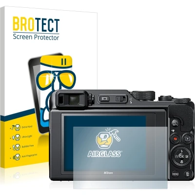 Afbeelding van BROTECT Glas Screen Protector voor Nikon Coolpix A1000 Schermbeschermer [9H Hardheid, Beschermglas Folie niet Gehard Glas]