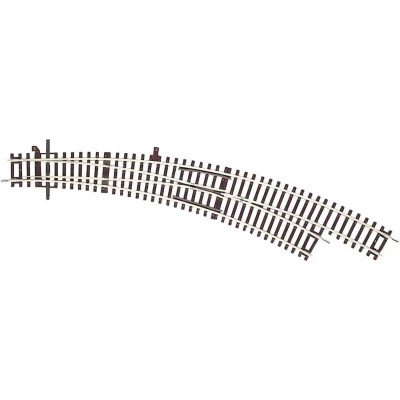 Afbeelding van H0 Roco RocoLine (zonder ballastbed) 42471 Gebogen wissel, Rechts 1 stuk(s)