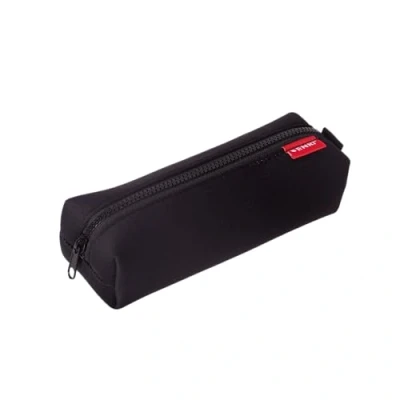 Afbeelding van Enri, Etui van neopreen, uniseks, groot vierkant design, 20 x 7 5 cm, zwart