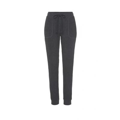 Afbeelding van Lascana Broek anthrazitmeliert, Dames, Maat: 40/42, Anthrazit meliert