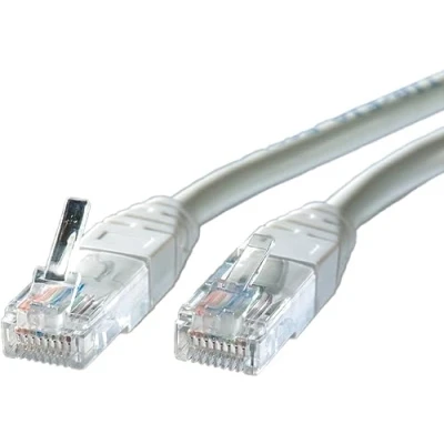 Afbeelding van Netwerkkabel Cat5e U/UTP 3 meter (100% koper, Grijs)