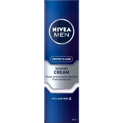 Afbeelding van Nivea Men Protect &amp; Care Hydraterende Scheercreme 100ML