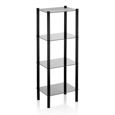 Afbeelding van Kela Kast, 107 cm, Hoog, Metaal, Zwart Lars