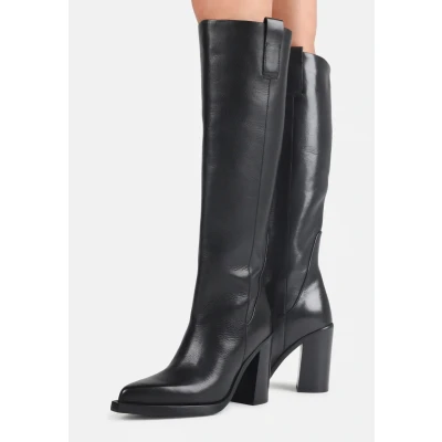 Afbeelding van Bronx MYA MAE Laarzen, Dames, Maat: 39, Black Leer