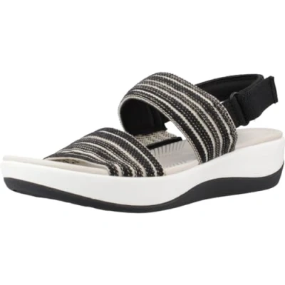 Afbeelding van Clarks Dames Arla Stroll Sandaal, Zwart Combi, 5.5 UK, 39 EU