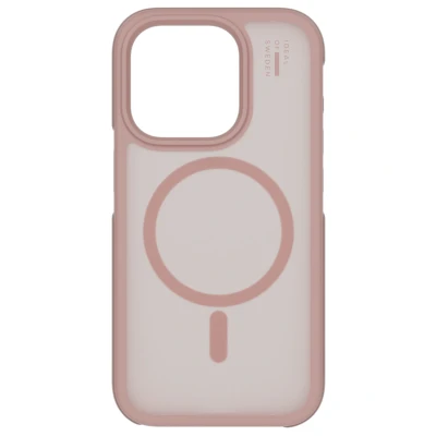 Afbeelding van Apple iPhone 15 Pro MagSafe Hoesje Gerecycled kunststof iDeal of Sweden Hardcase/Backcover Roze Telefoonhoesje Shockproof/Valbescherming