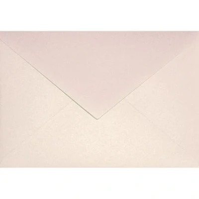 Afbeelding van Netuno 25 pearlescent rose goud C6 Enveloppen 114x162mm Aster metallic Candy Pink Gold zonder venster effect voor uitnodigingen